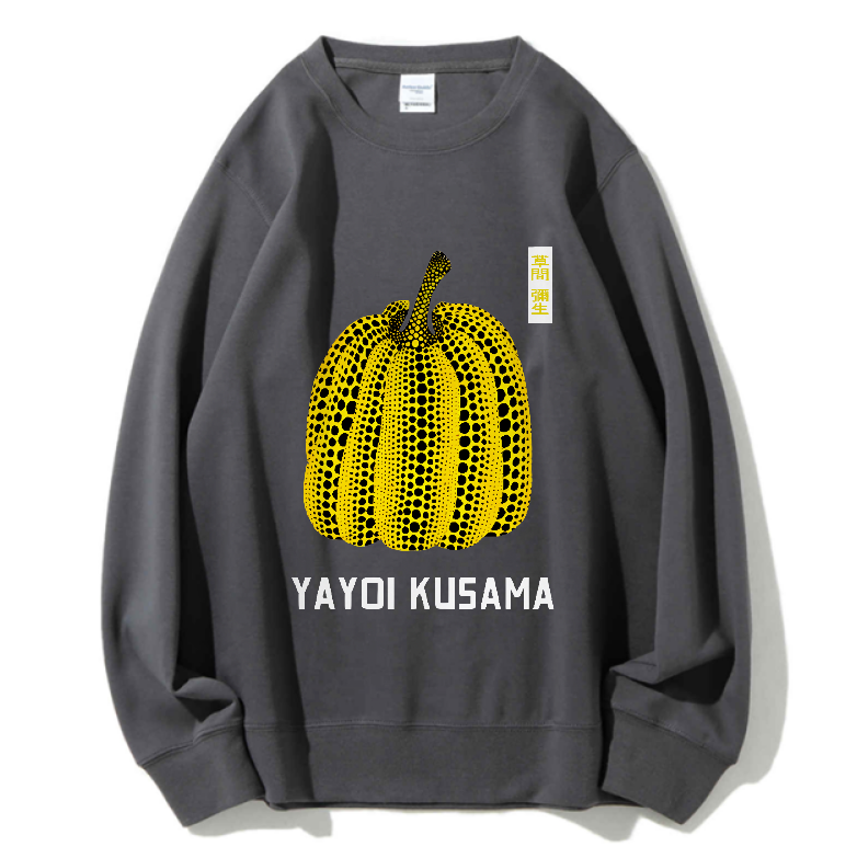 Unisex Yayoi Kusama Vintage Japanese Printed Sweatshirt