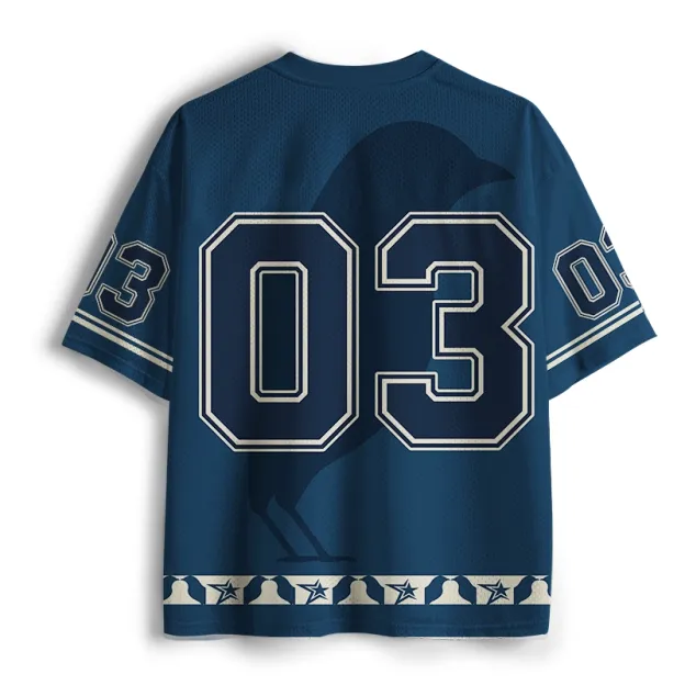 Unisex Petrels Of The Painted Sea Mesh Jersey