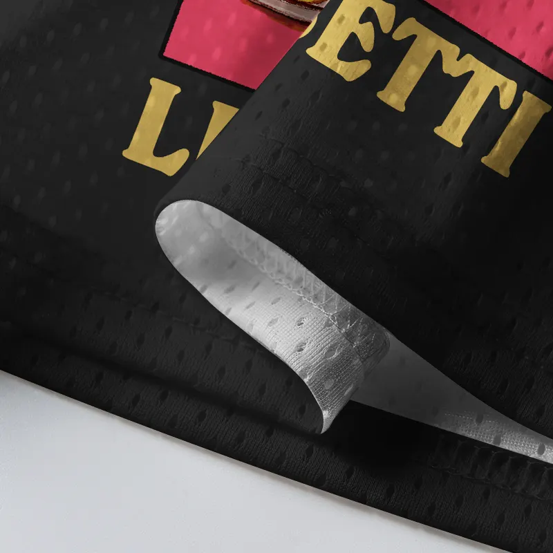 More Spaghetti Less Upsetti Goose Printed Jersey Shirts