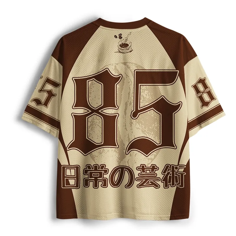 Unisex Delicious Coffee Wave Jersey