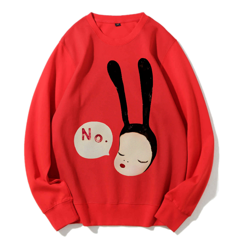 Unisex Yoshitomo Nara Printed Sweatshirt