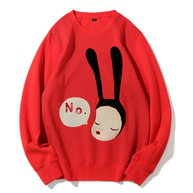 Unisex Yoshitomo Nara Printed Sweatshirt