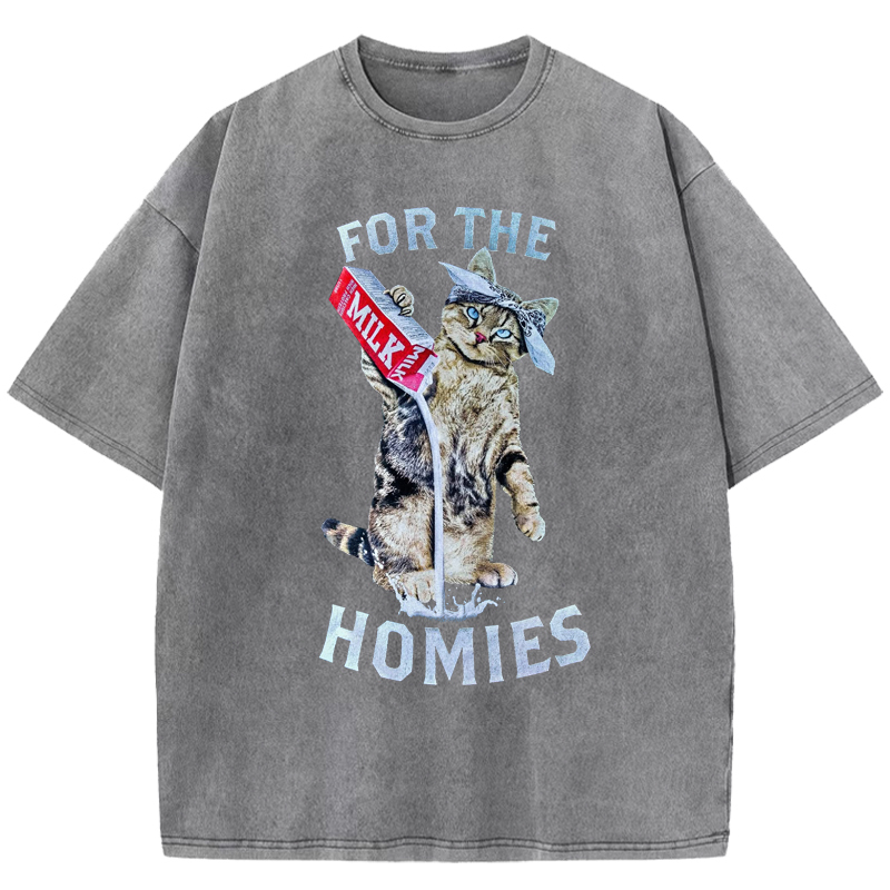 For the Homies Washed T-Shirt