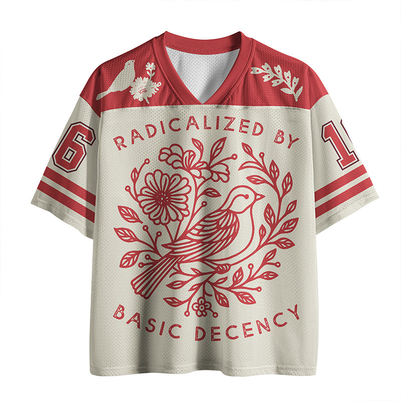 Pigeon That Was Moved Two Printed Jersey Shirts