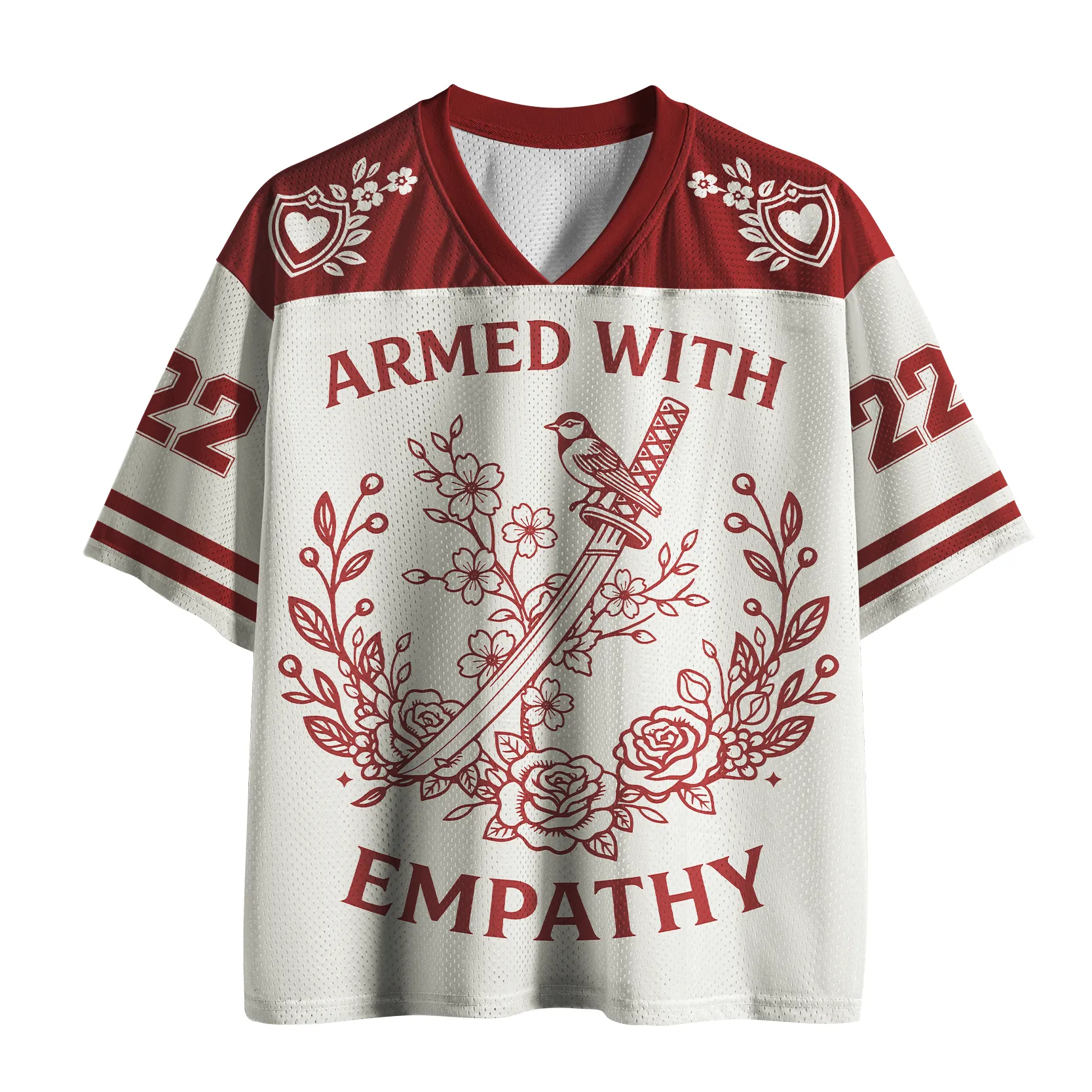 The Empathy Armor Printed Jersey Shirts