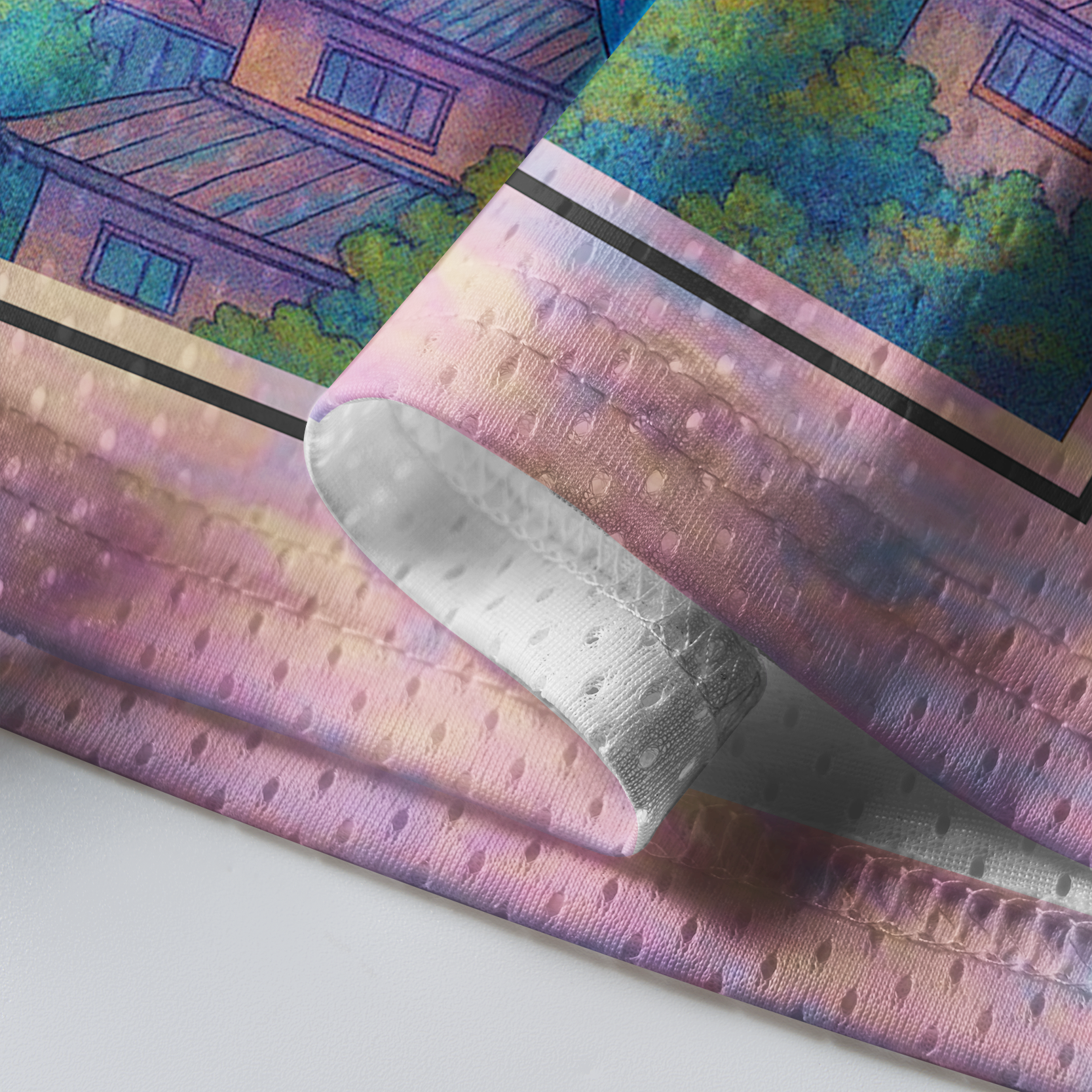 Lost&Found-Koi Rider Printed Jersey Shirts