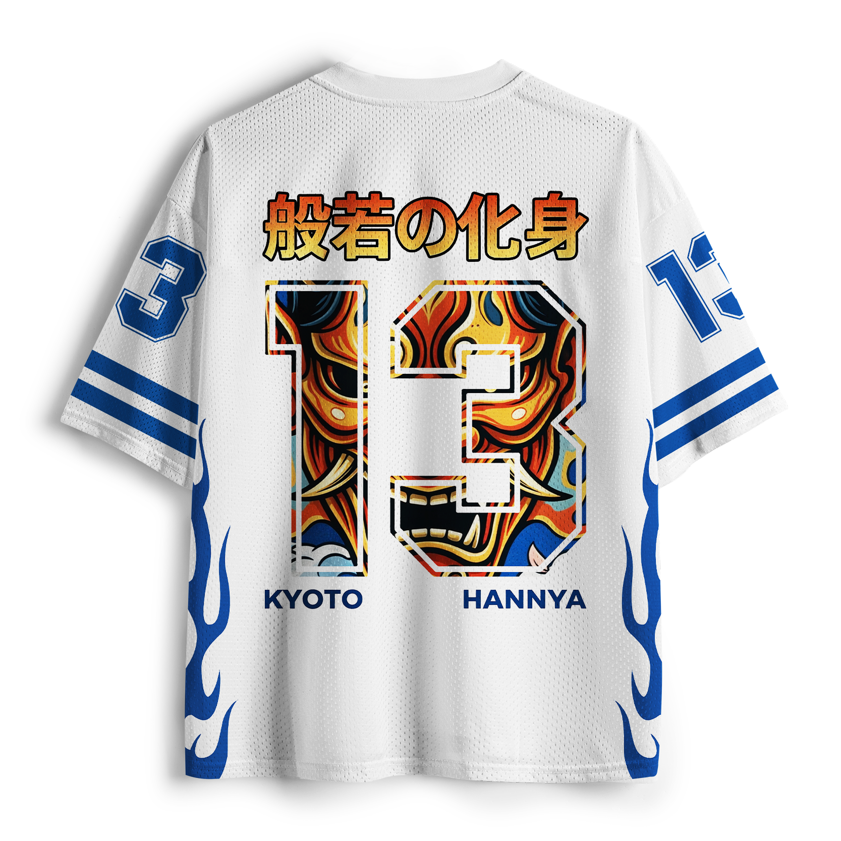The Incarnation Of Hannya Printed Jersey Shirts