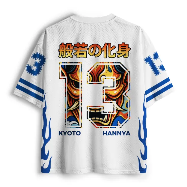 The Incarnation Of Hannya Printed Jersey Shirts