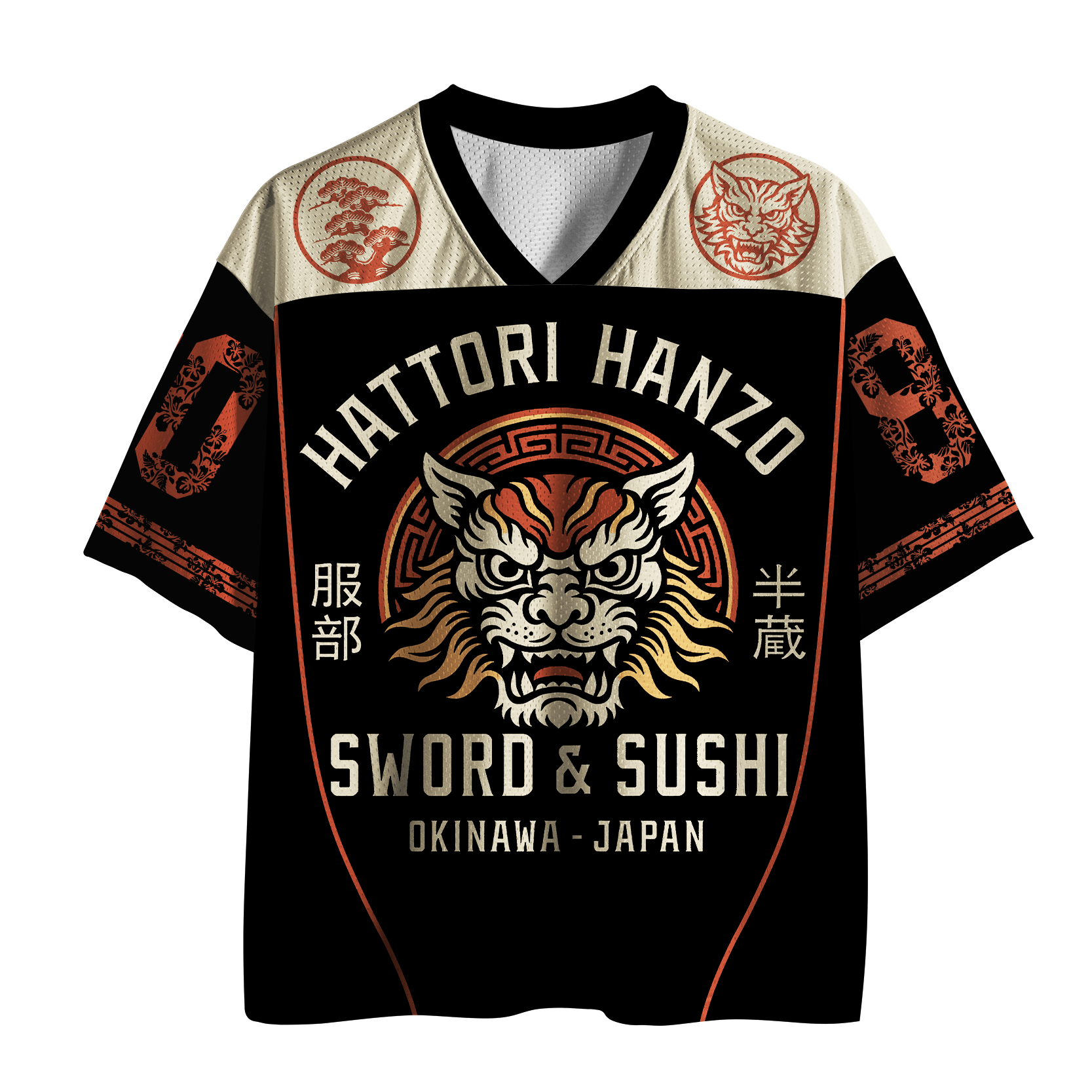 Shadow Shogun Printed Jersey Shirts