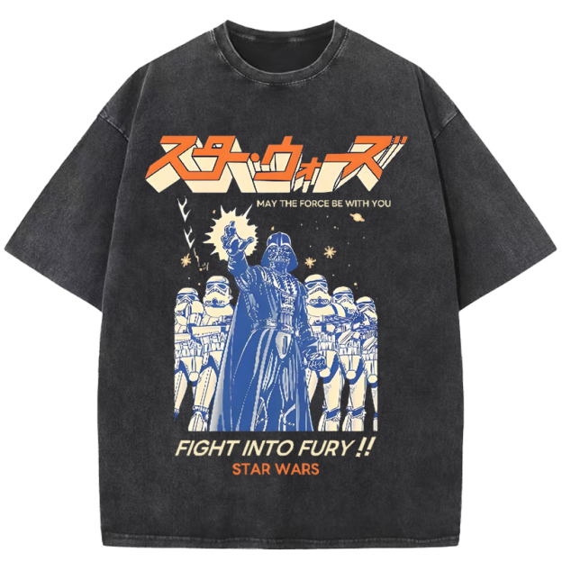  Star Wars Design Vintage Washed T-Shirt