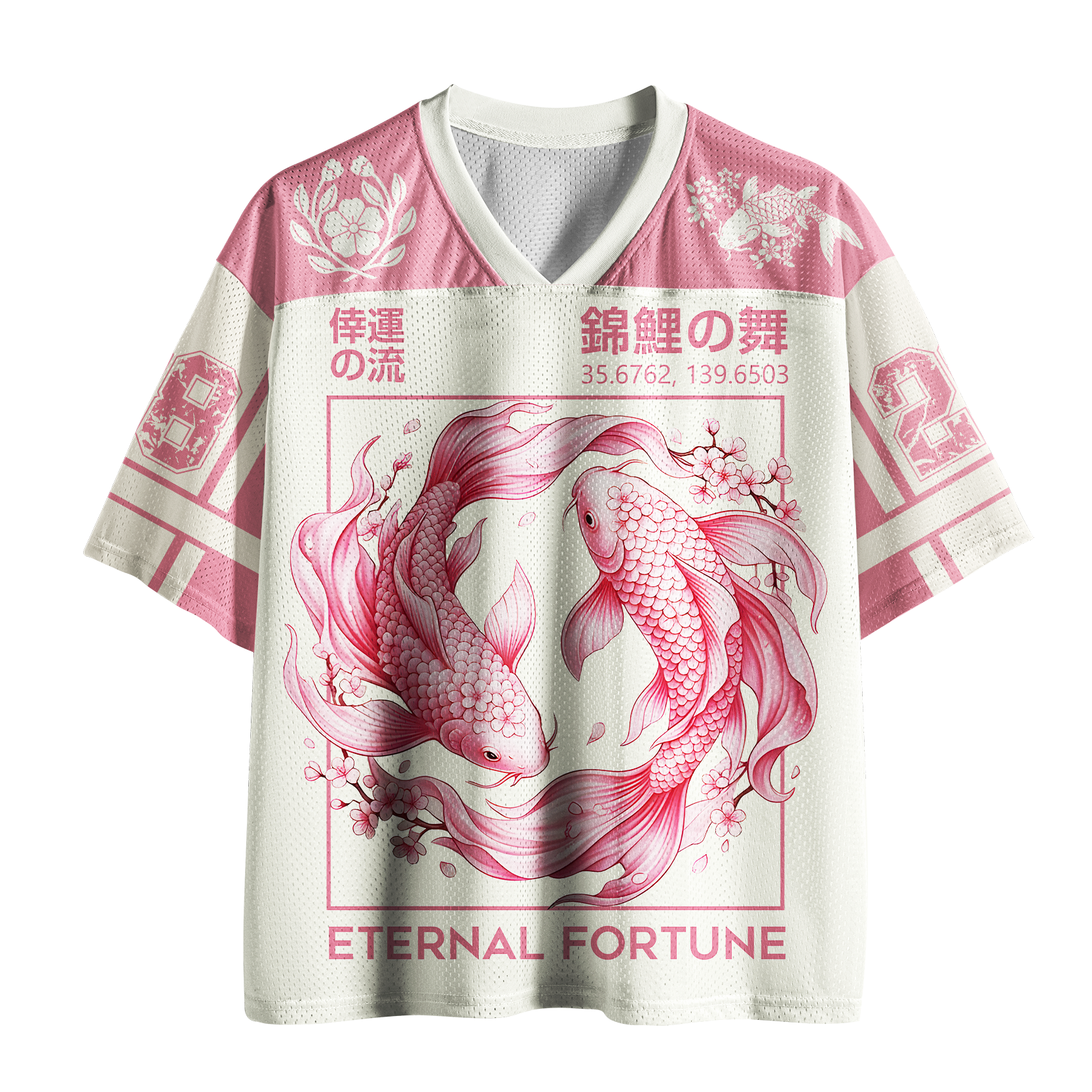 The Dance of Nishikigoi Jersey Shirts