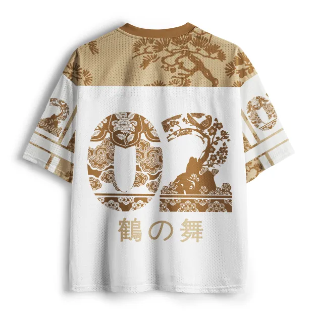 Ancient Pines & Cranes Jersey Shirts