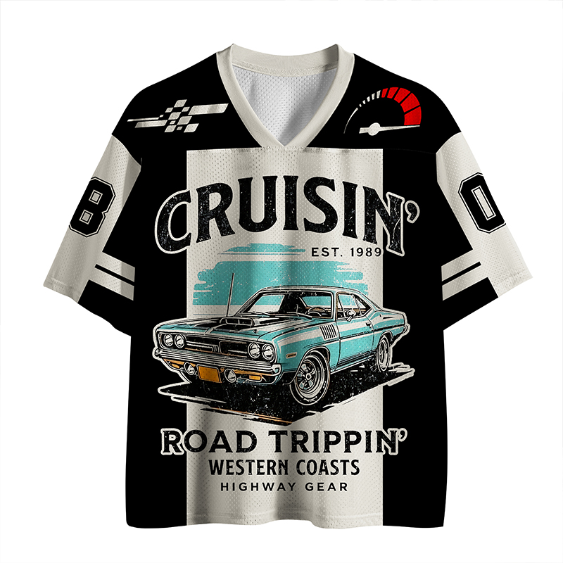 Road Trippin Printed Jersey Shirts