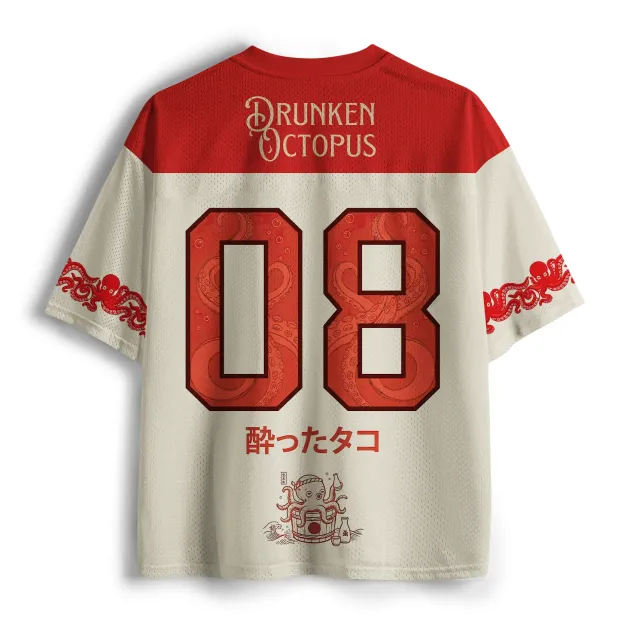 Drunken Octopus Japan Mesh Jersey