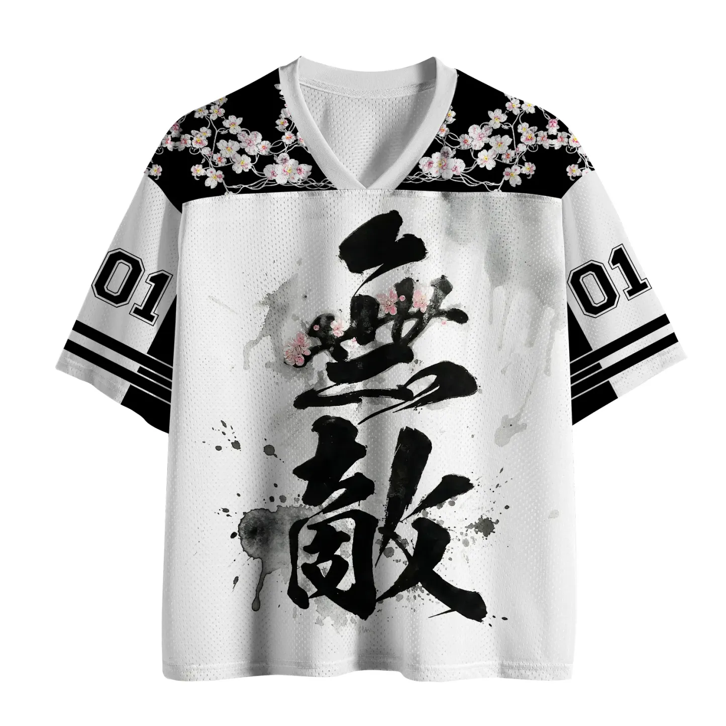 Invincible Japanese Kanji Mesh Jersey