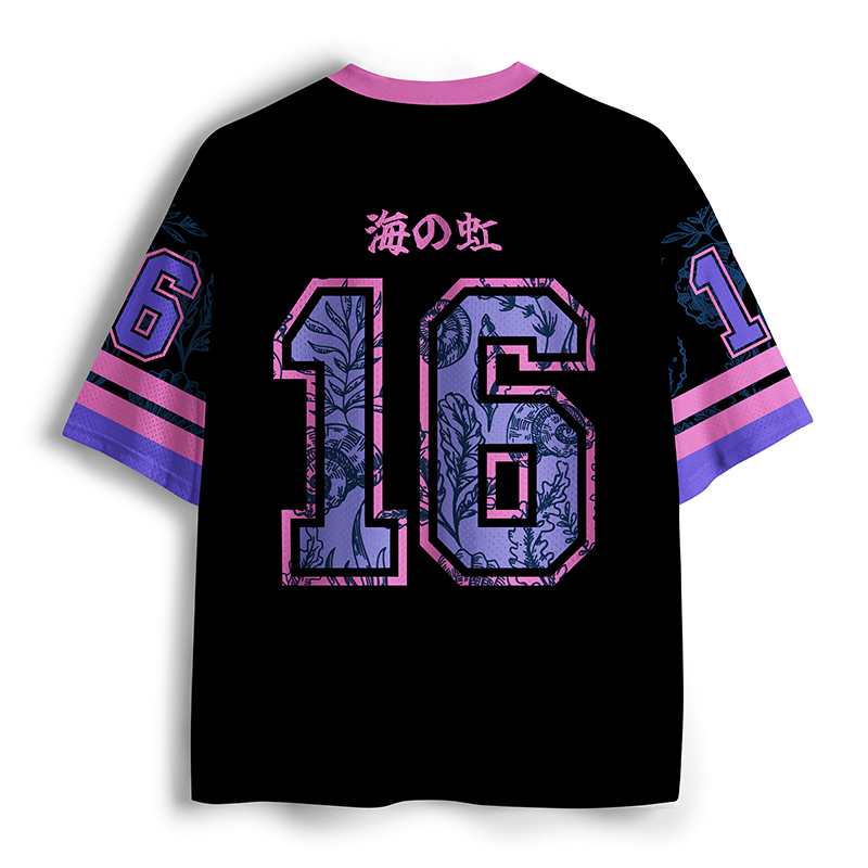 Neon Ocean Mesh Jersey