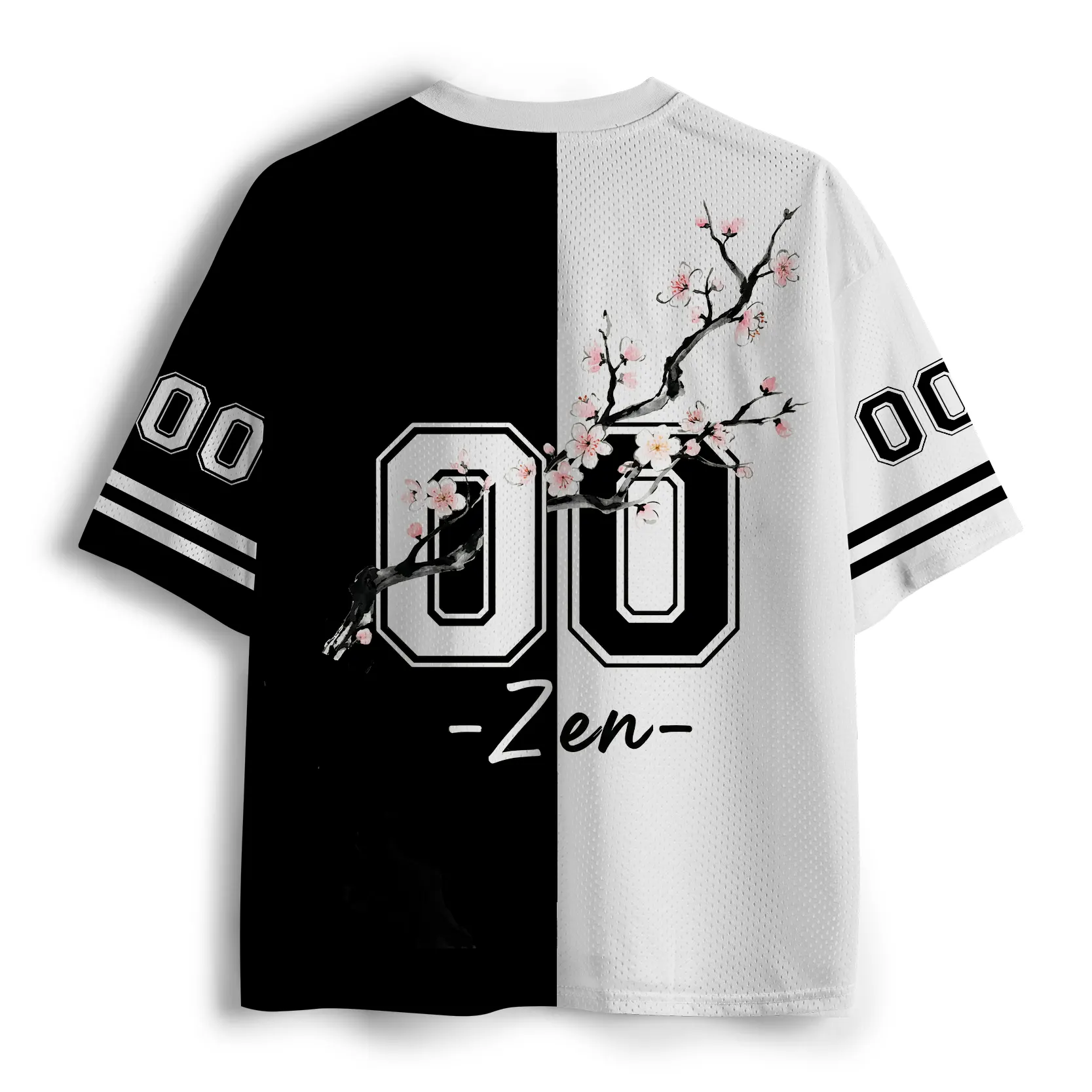 Zen And The Flower Printed Jersey Shirts