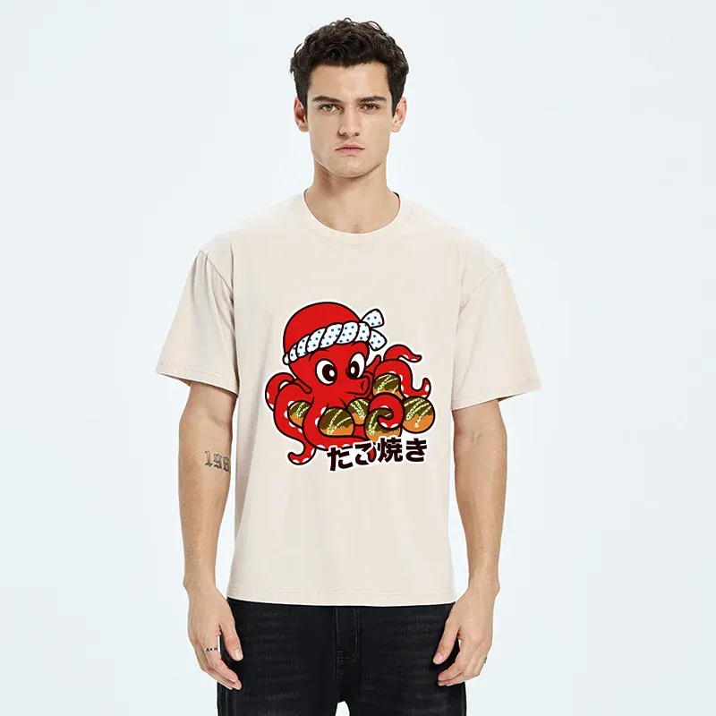 Homemade Takoyaki Washed T-Shirt