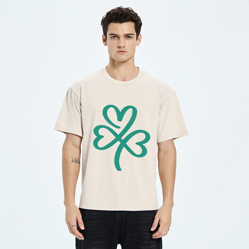 Unisex St. Patrick's Day Minimalist Washed T-Shirt