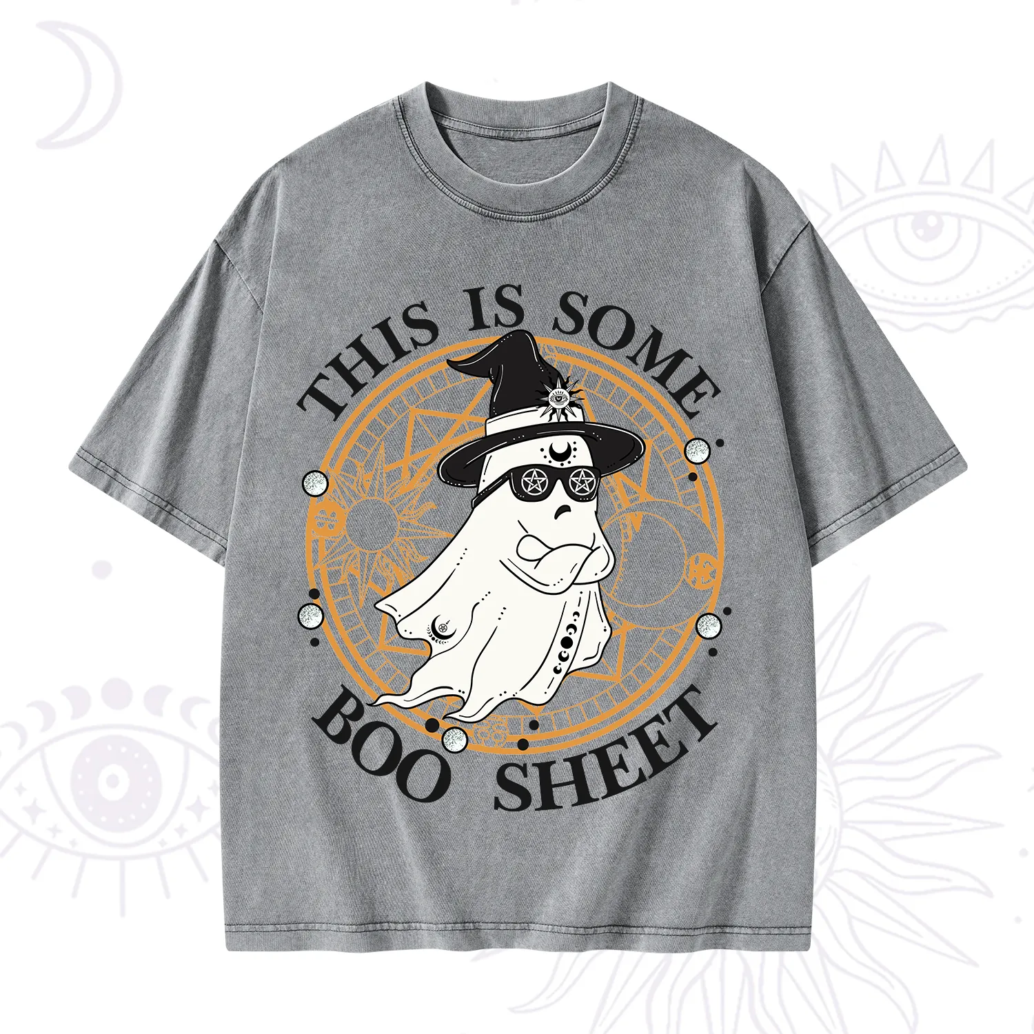 This Is Some Boo Sheet Halloween Washed T-Shirt