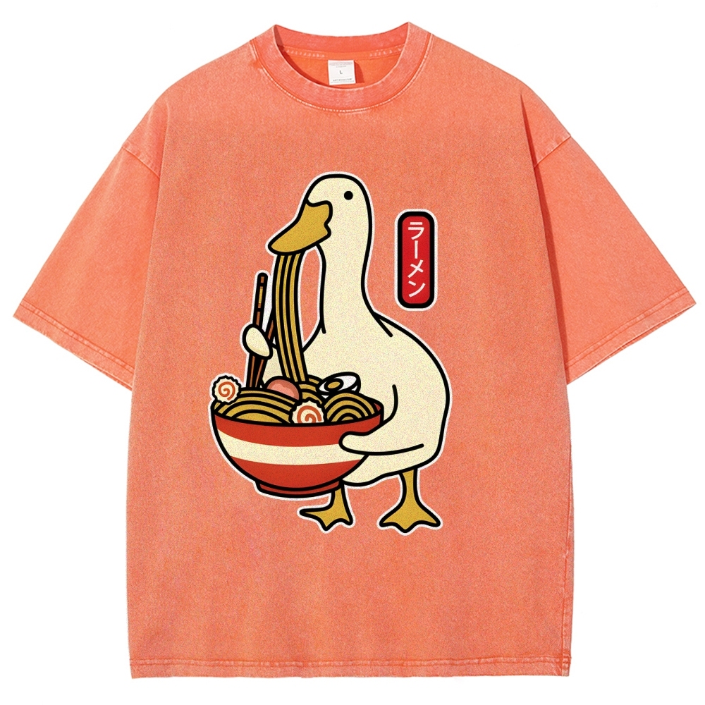 Ramen Lover Goose Washed T-Shirt