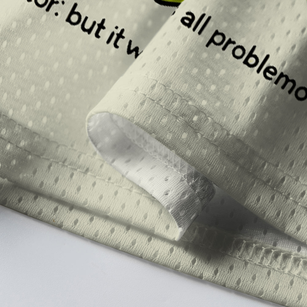 Baddiecat Funny Frog Me No Problemo Mesh Jersey