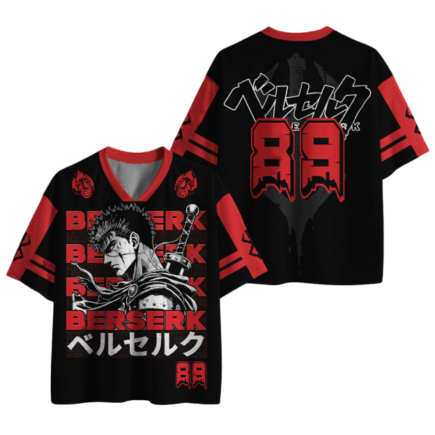 Black Swordsman Jersey Shirts