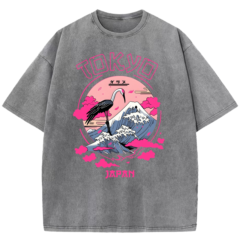  Otsuru & Tokyo Washed T-Shirt