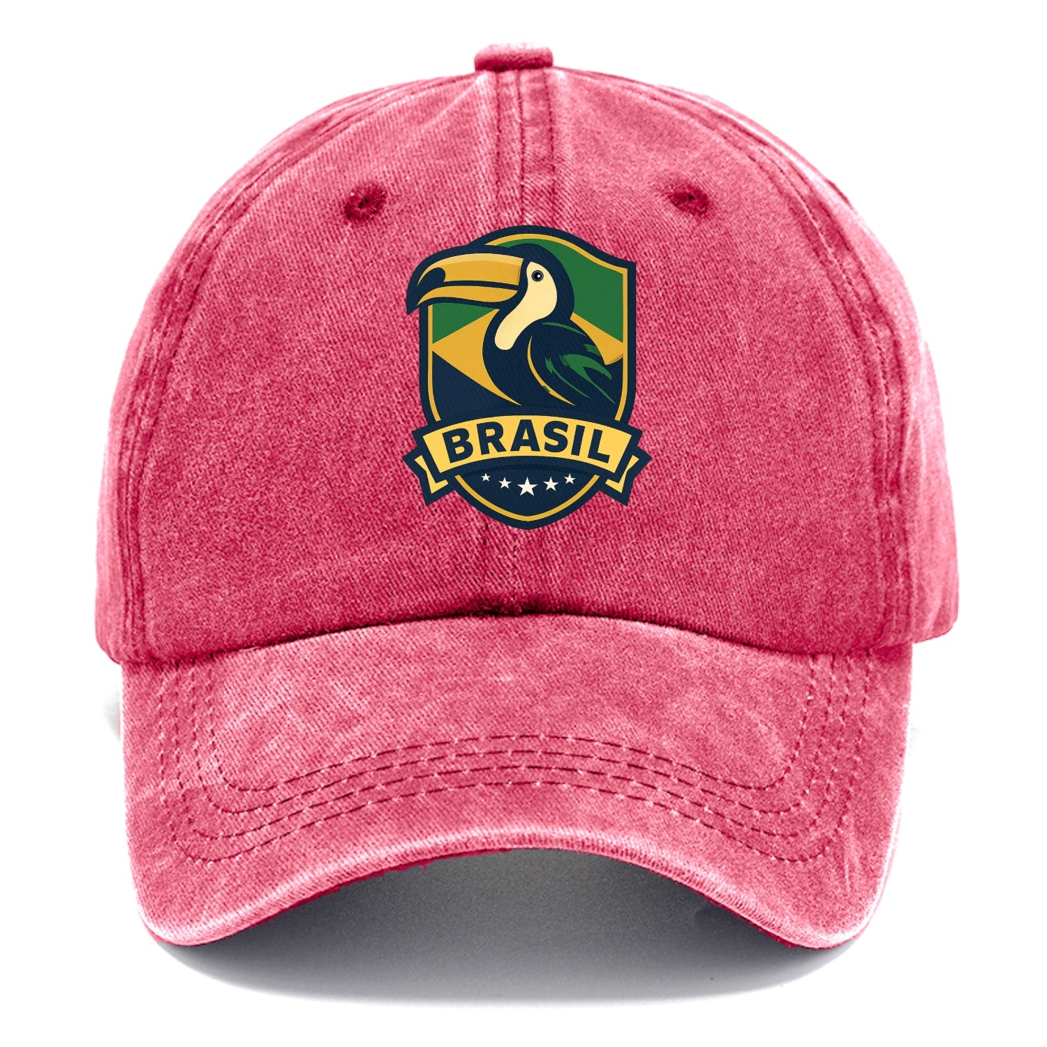 Brazilian Toucan Heritage Logo Washed Cap