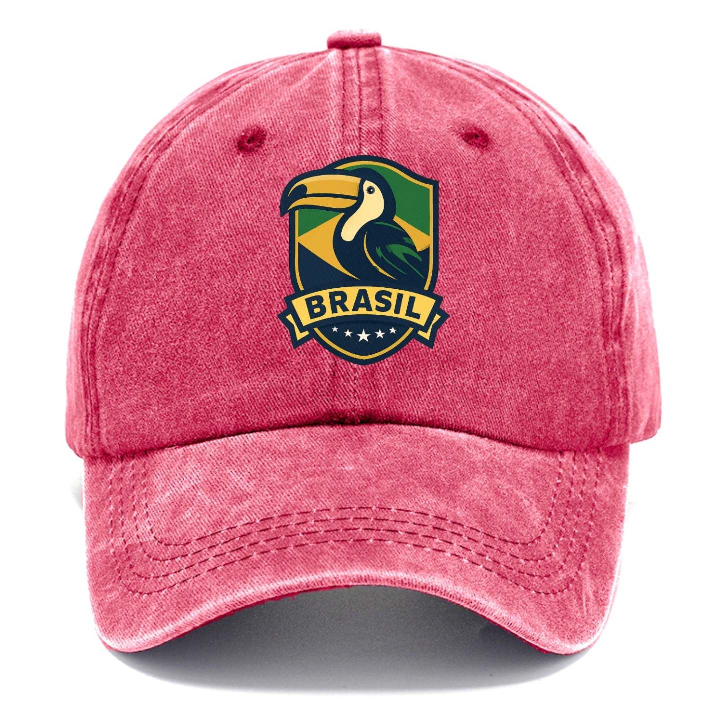 Brazilian Toucan Heritage Logo Washed Cap