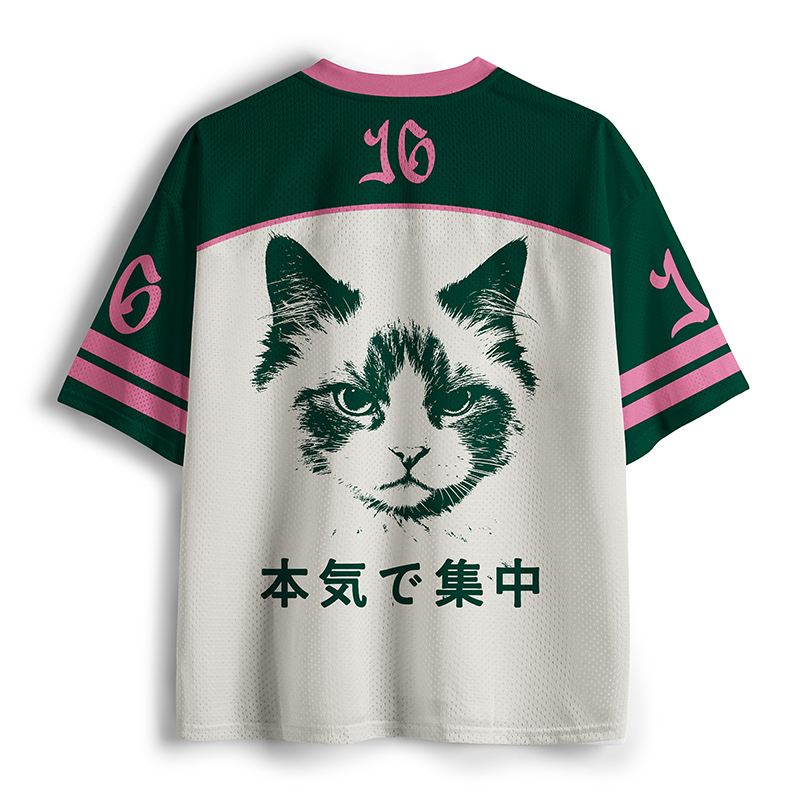 Lock In Cat Jersey Shirts