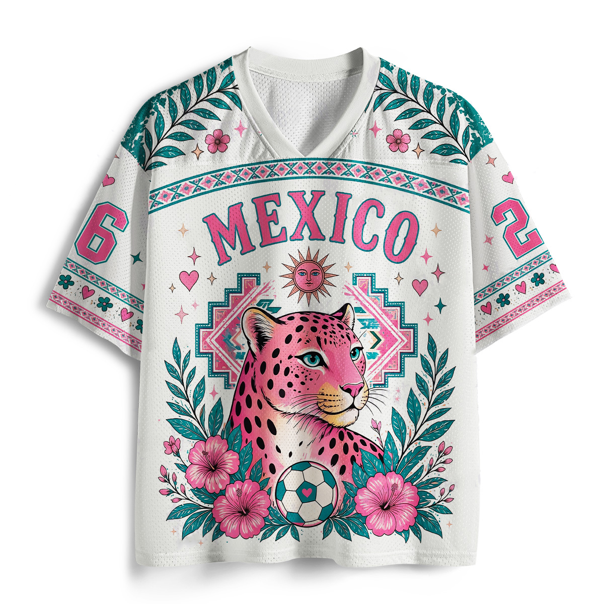 Mexico Wild Jaguar Jersey Shirts