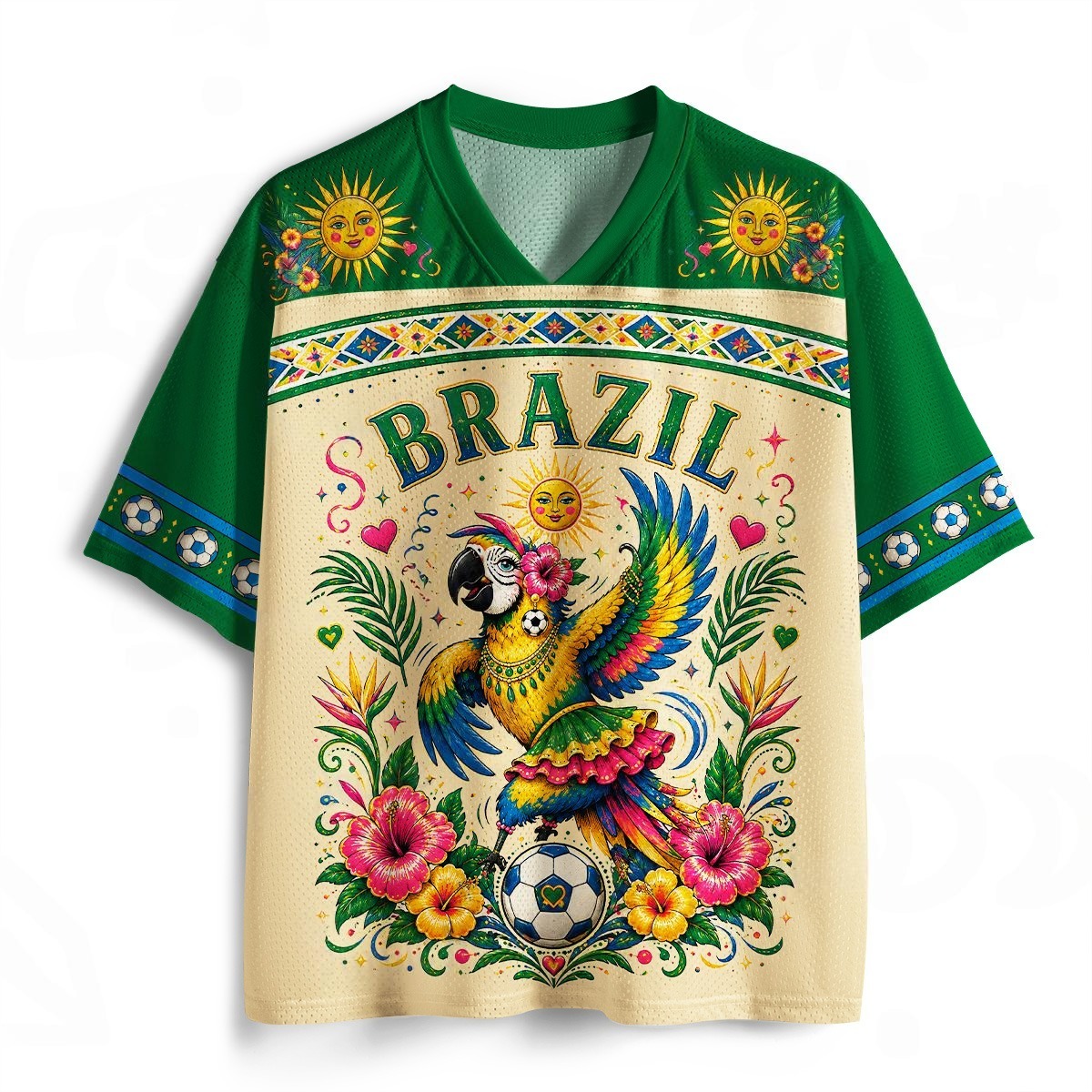 Brazil Tropical Parrot World Cup Jersey Shirts