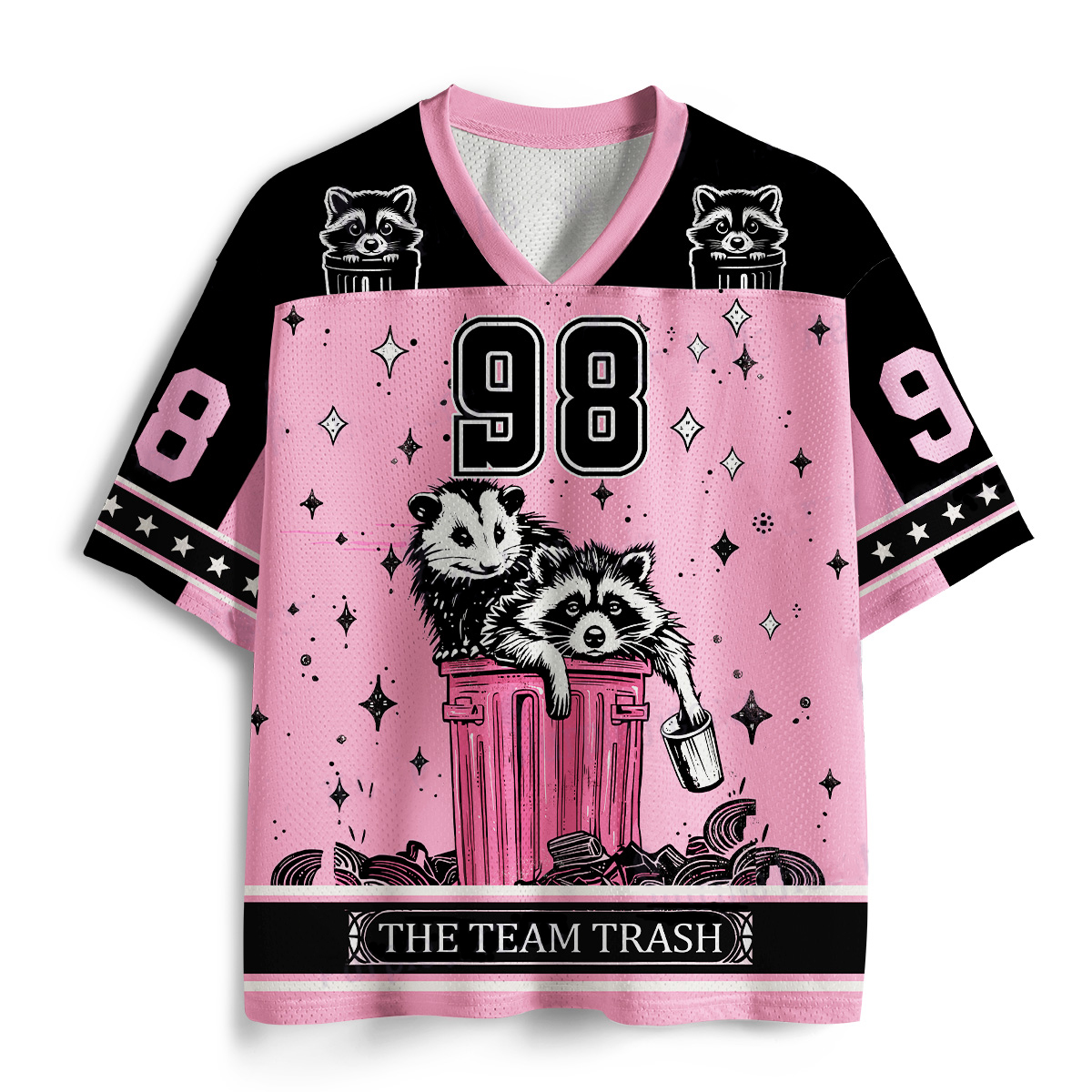 The Team Trash Raccoon & Possum Jersey Shirts