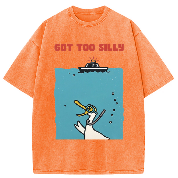 Diving Goose Washed T-Shirt