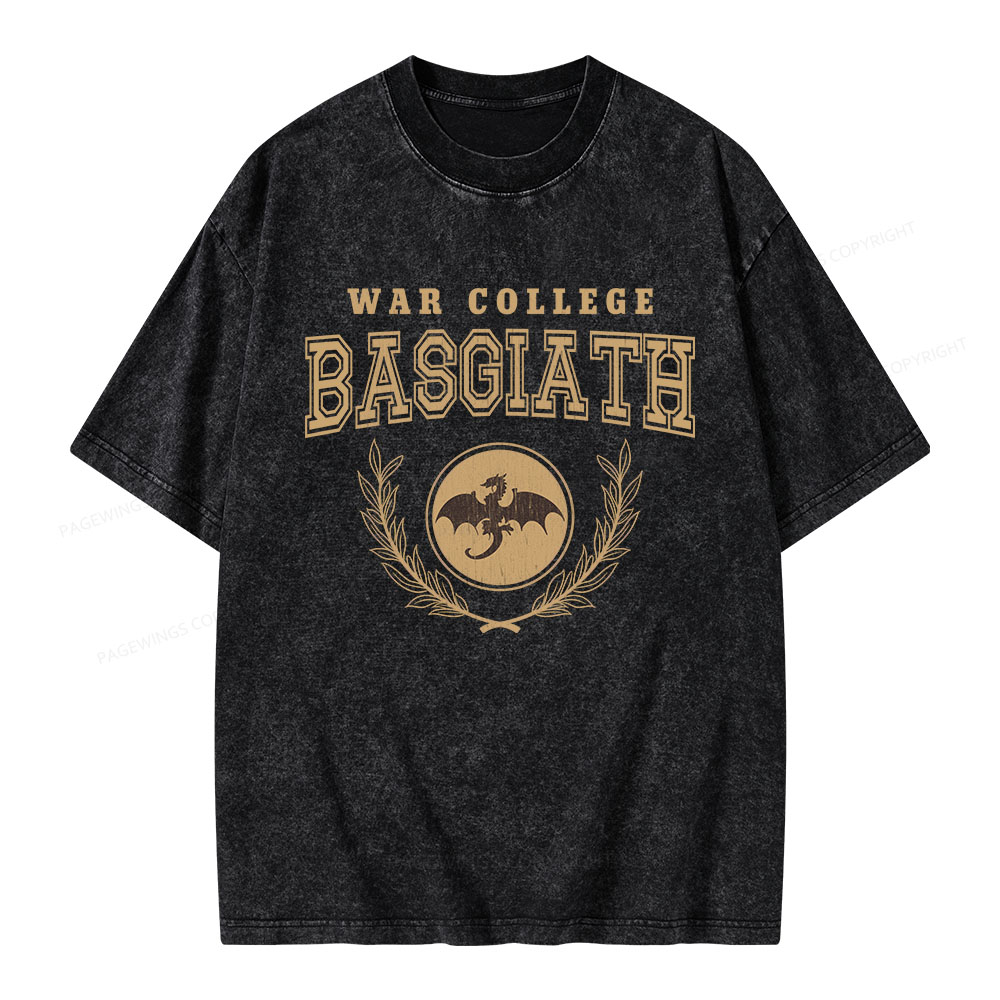 Basgiath War College Unisex Washed T-shirt