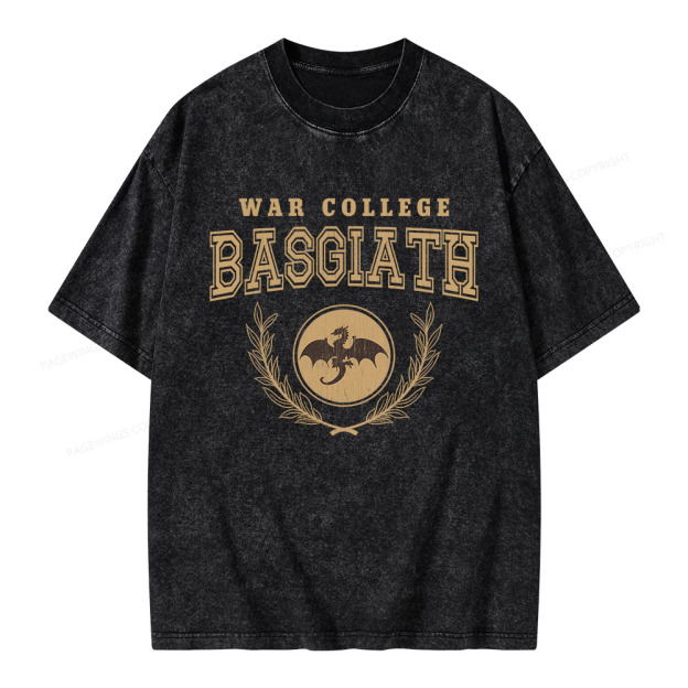 Basgiath War College Unisex Washed T-shirt