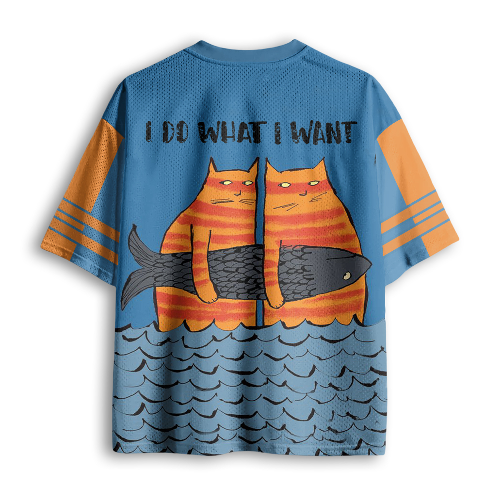 Baddiecat Cunning Cat Mesh Jersey