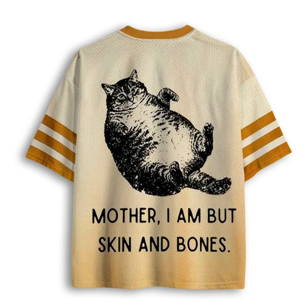 Baddiecat Overweight Cat And Its Doting Owner Mesh Jersey