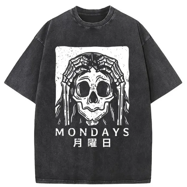 Painful Monday Washed T-Shirt