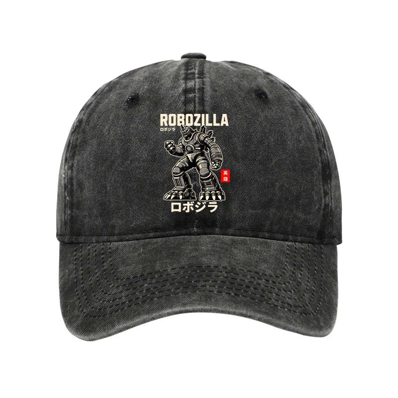 Tokyo-Tiger RoboZilla Manga Japanese Washed Cap