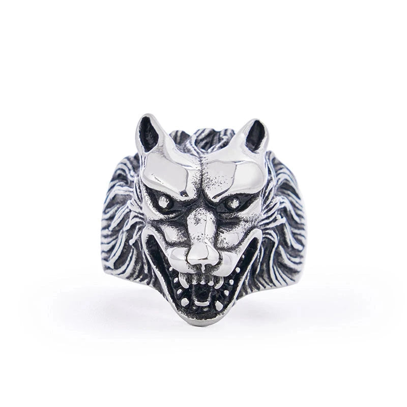 Tokyo-Tiger Everwild Courage Wolf Ring