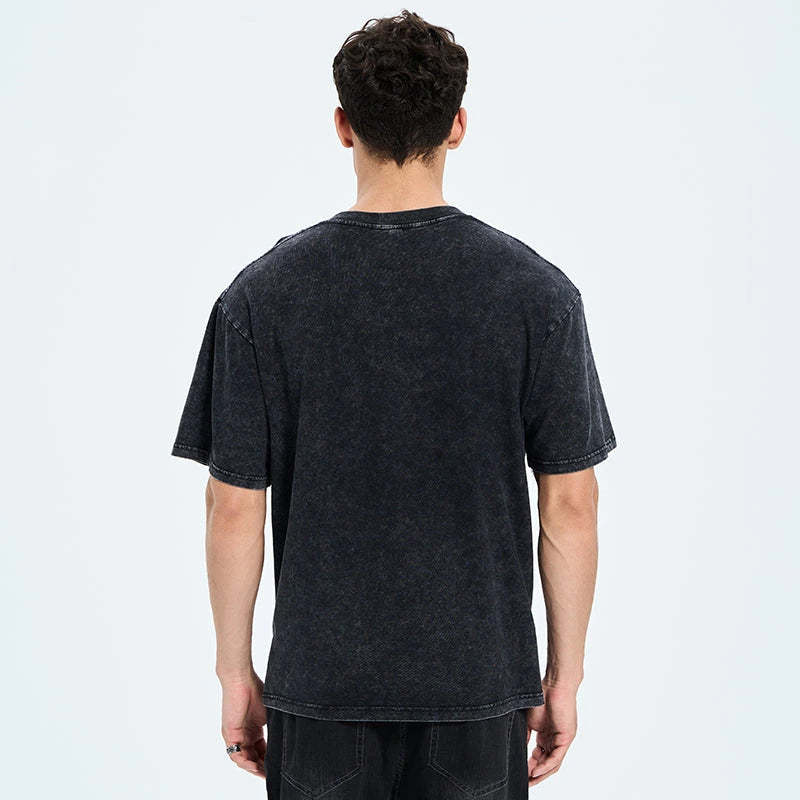 Skeleton Ready To Go Surfing Washed T-Shirt