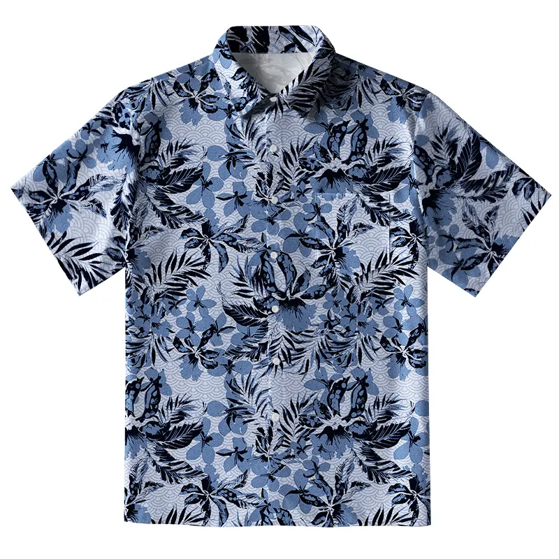  Floral Embrace Button-up Shirt