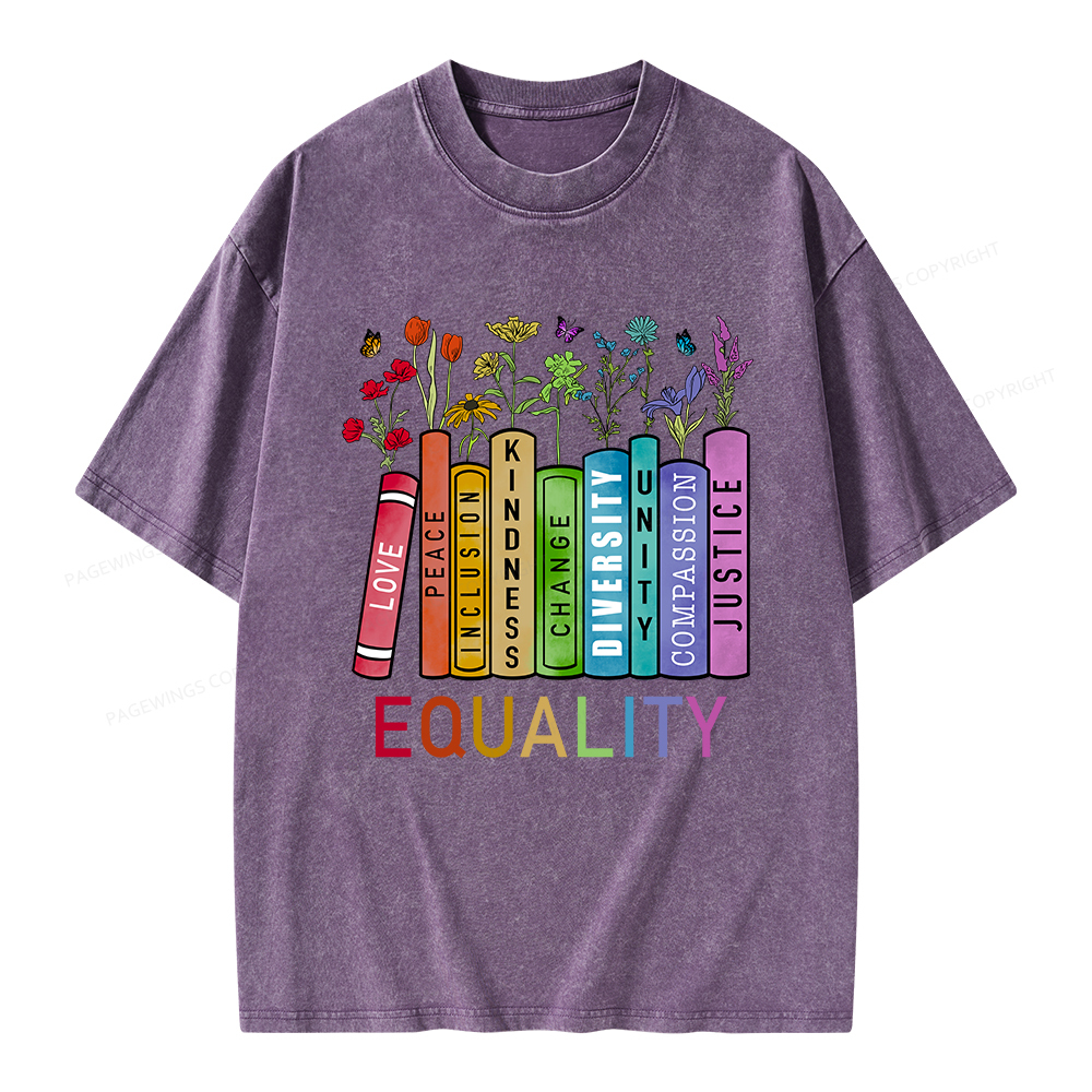 Equal Rights Shirt Unisex Washed T-shirt