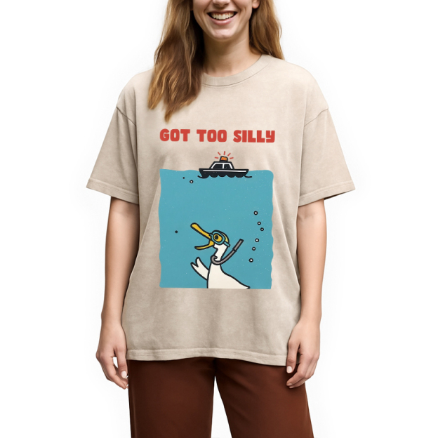 Diving Goose Washed T-Shirt