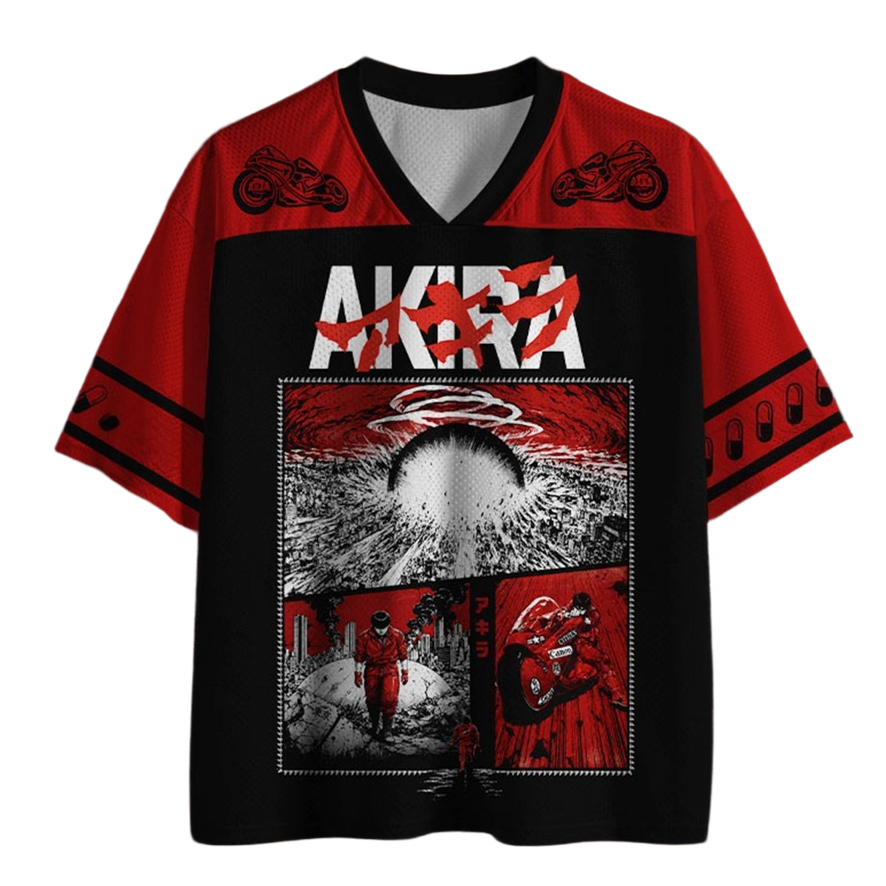 Akira Good Health Bad Education Jersey Shirts