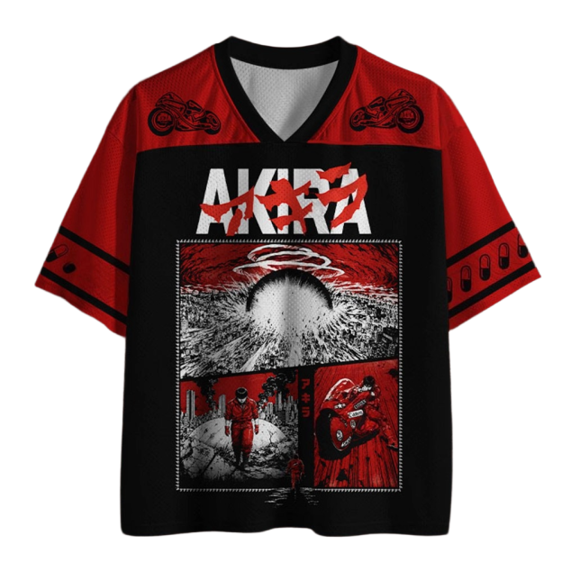 Akira Good Health Bad Education Jersey Shirts