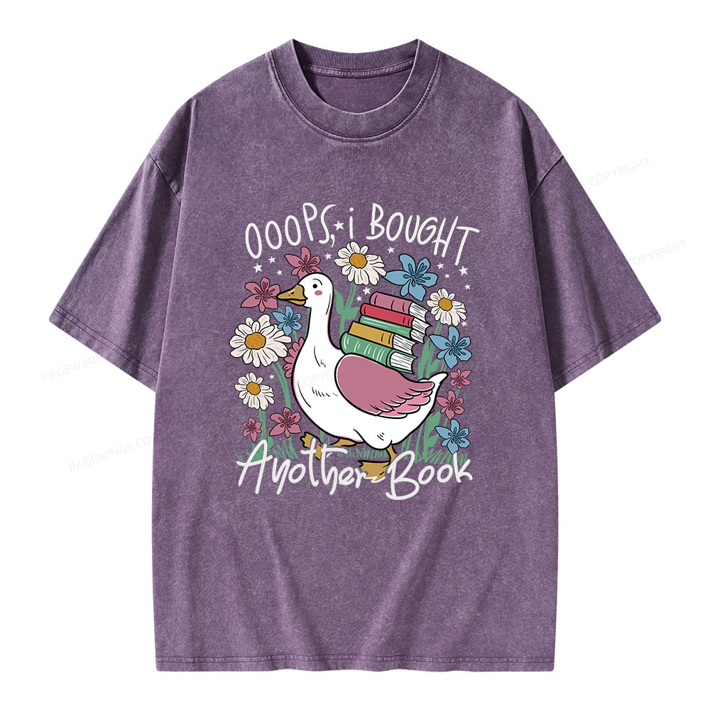 Oops I Bought Another Book Unisex Washed T-shirt