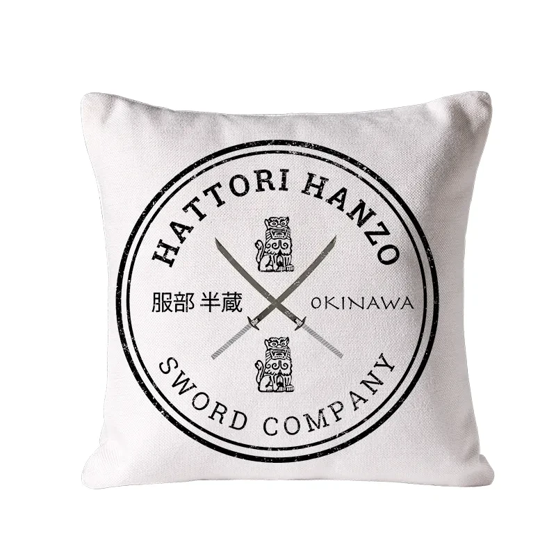 Hattori Hanzo Sword Company Cushion Pillow
